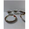 Image 3 : (6) Plates, (2) Tea Cups, Gravy Boat