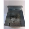 Image 3 : Galvanized Metal Box with Lid 15" x 15" x 12"