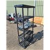 Image 4 : **Plastic Shelf Rack - 73 x 35 x 17" and Chevy & GMC Rim Caps - PICK UP ONLY