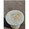 Image 2 : **Large Plastic Barrel and Lid- Cannot Ship