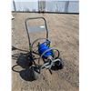 Image 1 : **Wheeled Hose Cart and Hose- Cannot Ship