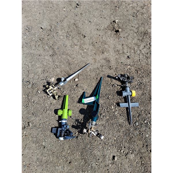 **(4) Pulsating Lawn Sprinklers