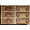 Image 2 : 6-MAGYAR NEMEZETI 100 FORINT BILLS: 5-1984 & ONE