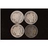 Image 1 : 1889-O, 1902, 1913 & 1914 SILVER BARBER DIMES