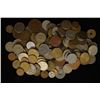 Image 2 : 30 OZ. OF ASSORTED FOREIGN COINS OF ALL DATES,