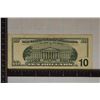 Image 2 : 1999 US $10 FRN GREEN SEAL WITH NEATER SERIAL
