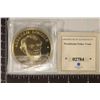 Image 3 : 24KT GOLD LAYERED 2009 ABRAHAM LINCOLN TOKEN