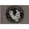 Image 1 : .57 OZ. PF STERLING SILVER CALIFORNIA ROUND