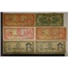 Image 1 : 6-PERU BANK NOTES: 1-FIVE SOLES, 3-TEN SOLES AND