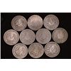 Image 2 : 10-LIBERTY "V" NICKELS: 5-1907, 2-1909, 1911 &1912