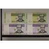 Image 1 : 4- MALAWI BILLS: 2-5 KWACHA & 2-20 KWACHAS ALL CU