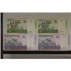 Image 2 : 4- MALAWI BILLS: 2-5 KWACHA & 2-20 KWACHAS ALL CU