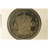 Image 1 : 1931 NEDERLANDS SILVER 1 GULDEN .2315 OZ. ASW