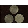 Image 1 : 1941, 42 & 1943 GERMAN 5 PFENNIGSS WITH SWASTIKAS