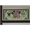 Image 1 : 2001 TEN DISNEY DOLLARS "DISNEYLAND RESORT"