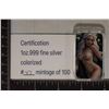 Image 1 : 1 TROY OZ .999 FINE SILVER NUDE WOMAN ART BAR