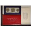 Image 2 : 1976 US BICENTENNIAL SILVER 3 COIN UNC SET