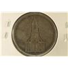 Image 2 : 1935-A GERMAN SILVER POTSDAM 5 MARK .4016 OZ. ASW