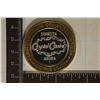 Image 1 : CASINO $10 SILVER TOKEN (UNC) CYRSTAL CASINO