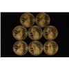 Image 2 : 8-GOLD PLATED DONALD J. TRUMP 1 1/8" ROUNDS