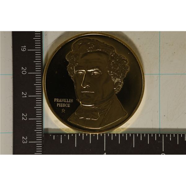 1.42 OZ. GOLD ELECTROPLATE OVER SILVER PF