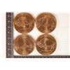 Image 1 : 4-1 OUNCE COPPER ROUNDS: INDIAN-BUFFALO