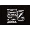 Image 1 : 3-1 GRAM .999 FINE SILVER RIFLE THEMED INGOTS