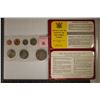 Image 1 : 1975 NEW ZEALAND 7 COIN UNC SOUVENIR SET ISSUED
