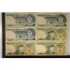 Image 1 : 6-POLISH BILLS: 3-1000 ZLOTYCH & 3-50 ZLOTYCH