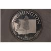 Image 1 : .51 OZ. PF STERLING SILVER WASHINGTON STATE ROUND