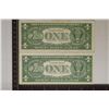 Image 2 : 2-1963-A US $1 FRN'S STAR NOTE GREEN SEALS