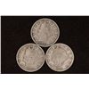 Image 1 : 1883 NO CENTS, 1909 & 1912 LIBERTY "V" NICKELS