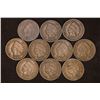 Image 1 : 10 INDIAN HEAD CENTS: 1879, 1890, 1895 VF, 1899 FN