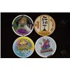 Image 1 : 4 PLASTIC $1 LAS VEGAS, NEVADA CASINO CHIPS: