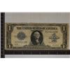 Image 1 : 1923 LARGE SIZE $1 SILVER CERTIFICATE BLUE SEAL