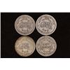 Image 2 : 1907-D, 12, 13 & 14 SILVER BARBER DIMES