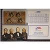 Image 2 : 2009 US PRESIDENTIAL DOLLAR 4 COIN PF SET WITH BOX