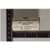 Image 1 : 2024-P SOLID DATE $25 ROLL OF NATIVE AMERICAN