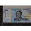 Image 1 : 2020 ANGOLA CRISP UNC 200 KWANZA POLYMER BILL