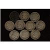 Image 1 : 10-SILVER ROOSEVELT DIMES: 1946-1962