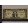 Image 1 : 1935-A US NORTH AFRICA $1 SILVER CERTIFICATE WITH