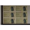 Image 1 : 6 CRISP UNC INDONESIA 10 SEN BILLS
