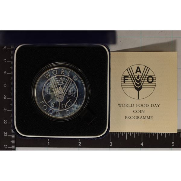 1981 EAST CARIBBEAN STATES PF STERLING SILVER $10