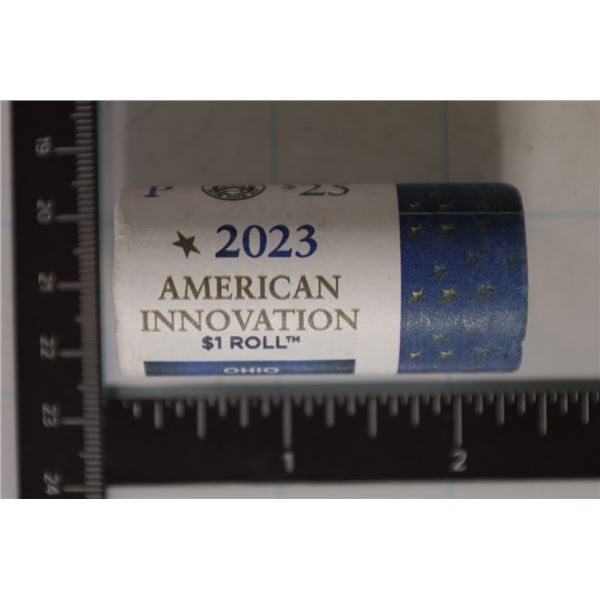 2023-P US SOLID DATE $25 ROLL OF AMERICAN
