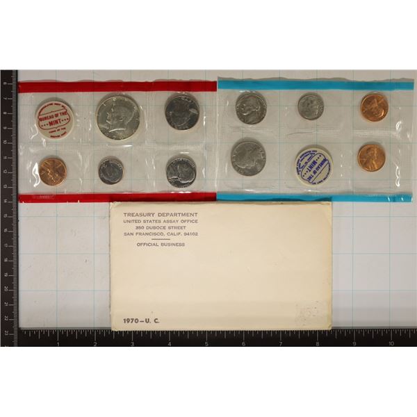 1970 US MINT SET (UNC) P/D/S (WITH ENVELOPE)