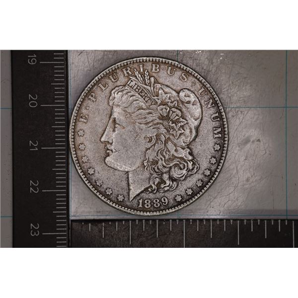 1889 MORGAN SILVER DOLLAR WHIZZED?