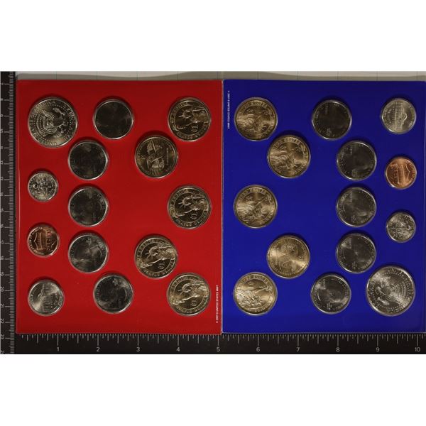 2010 US MINT SET (UNC) P/D (IN PLASTIC SLEEVES)
