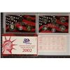 Image 1 : 2002 US SILVER PROOF SET (WITH BOX) & WITH CERT.
