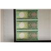 Image 2 : 3-CU MAURITANIAN OUGUIYA BANKNOTES THAT ARE
