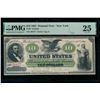 Image 1 : 1861 $10 New York Demand Note PMG 25